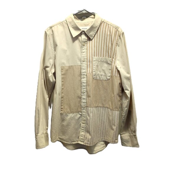 Button-Up Shirt  Size M  100% Cotton - Picture 1 of 6